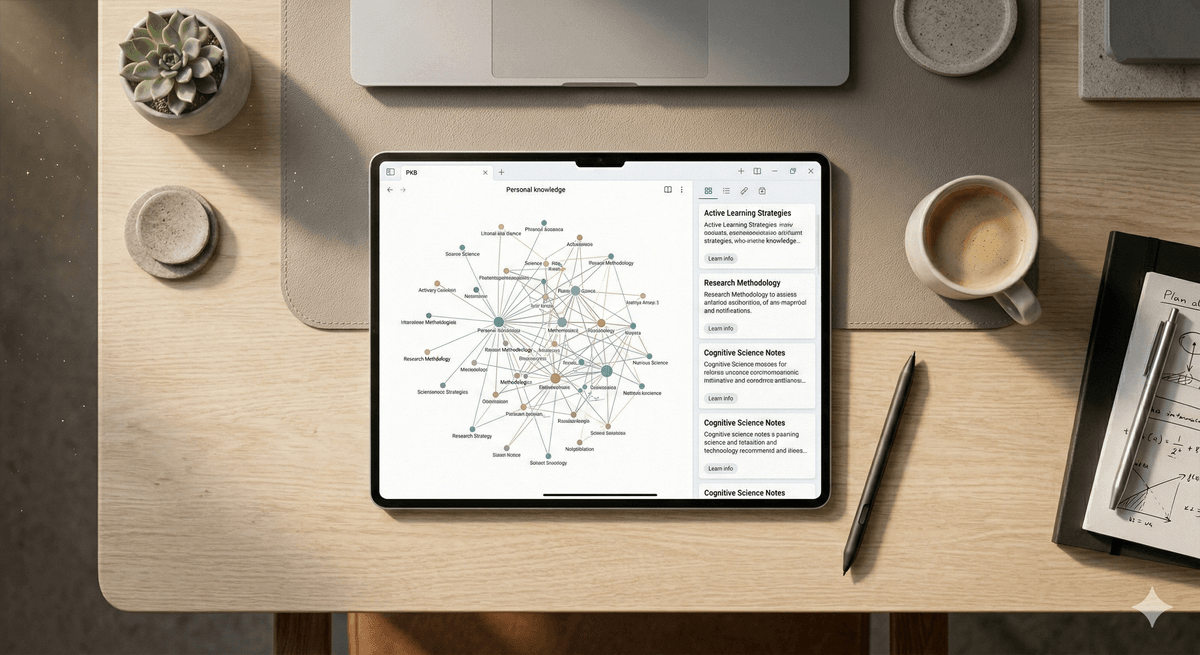 Intelligent study notes and knowledge organization