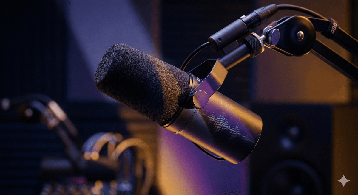 AI structural transcription for podcasts